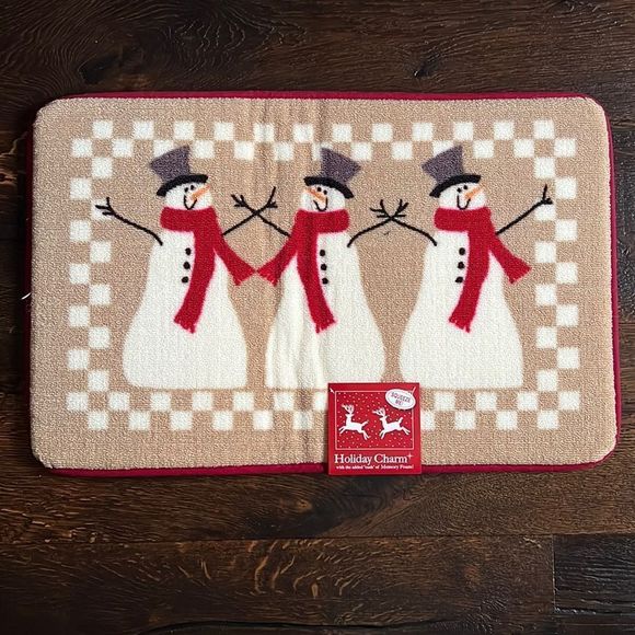 Sunham Other - Snowmen Memory Foam Kitchen Accent Rug Mat